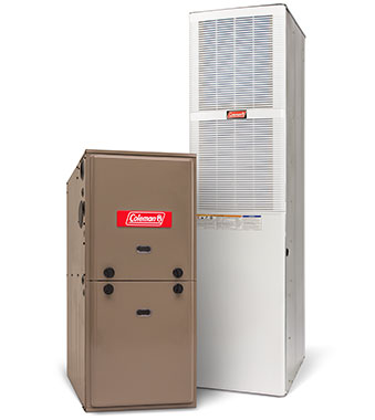 coleman manufactured furnaces and air conditioners