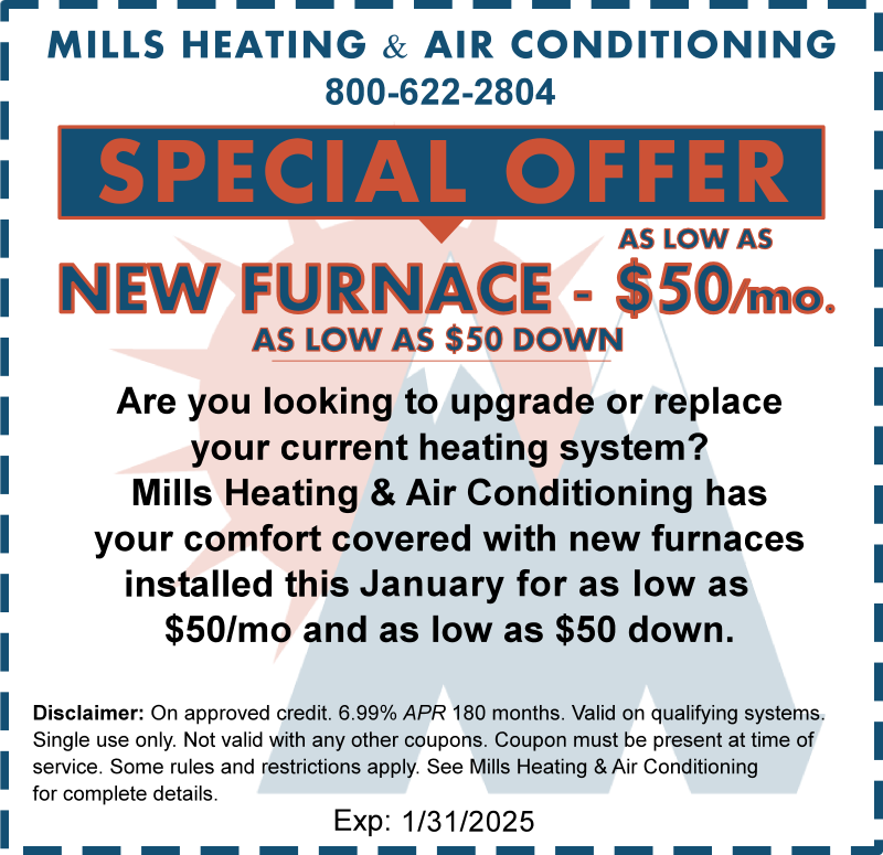 furnace financing special offer january 2025