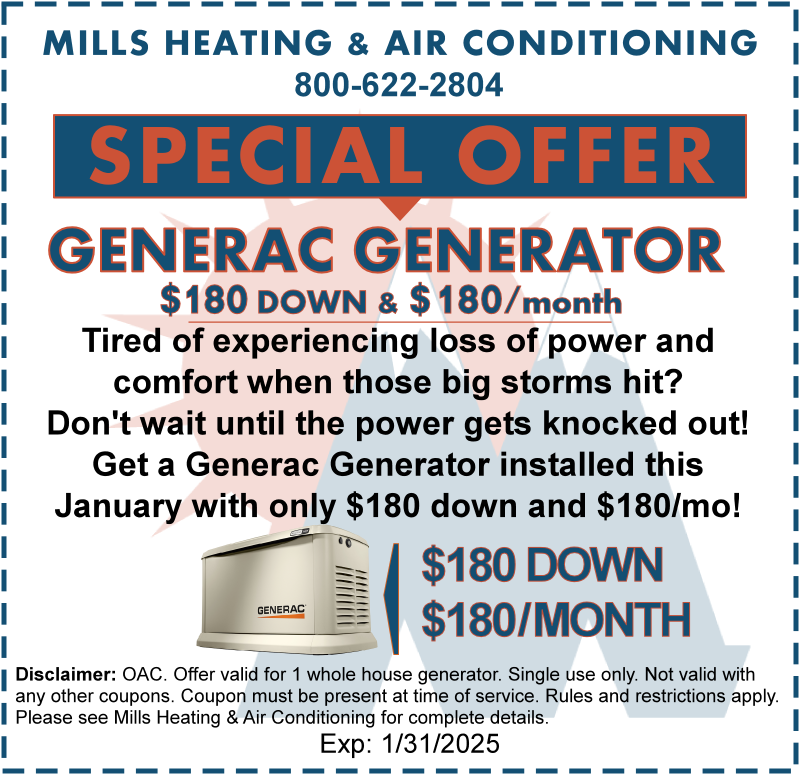 generac generator coupon special offer january 2025