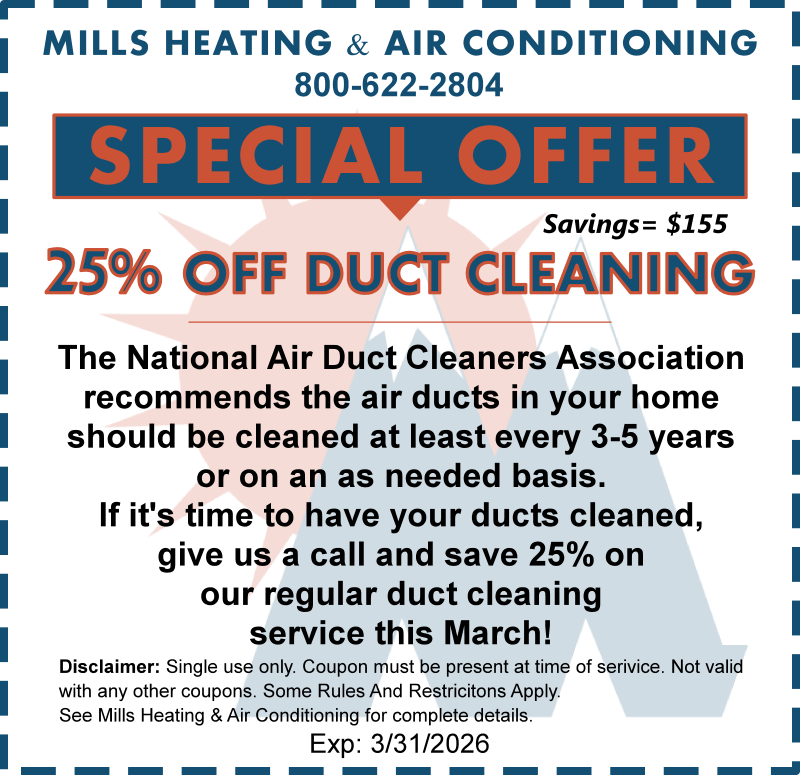 air conditioner duct cleaning special offer discount coupon march 2026