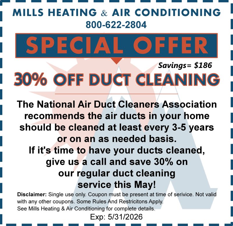 air conditioner duct cleaning special offer discount coupon may 2026